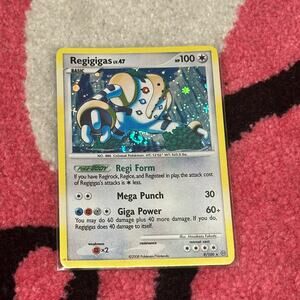Regigigas [Reverse Holo] #9 Pokemon Stormfront